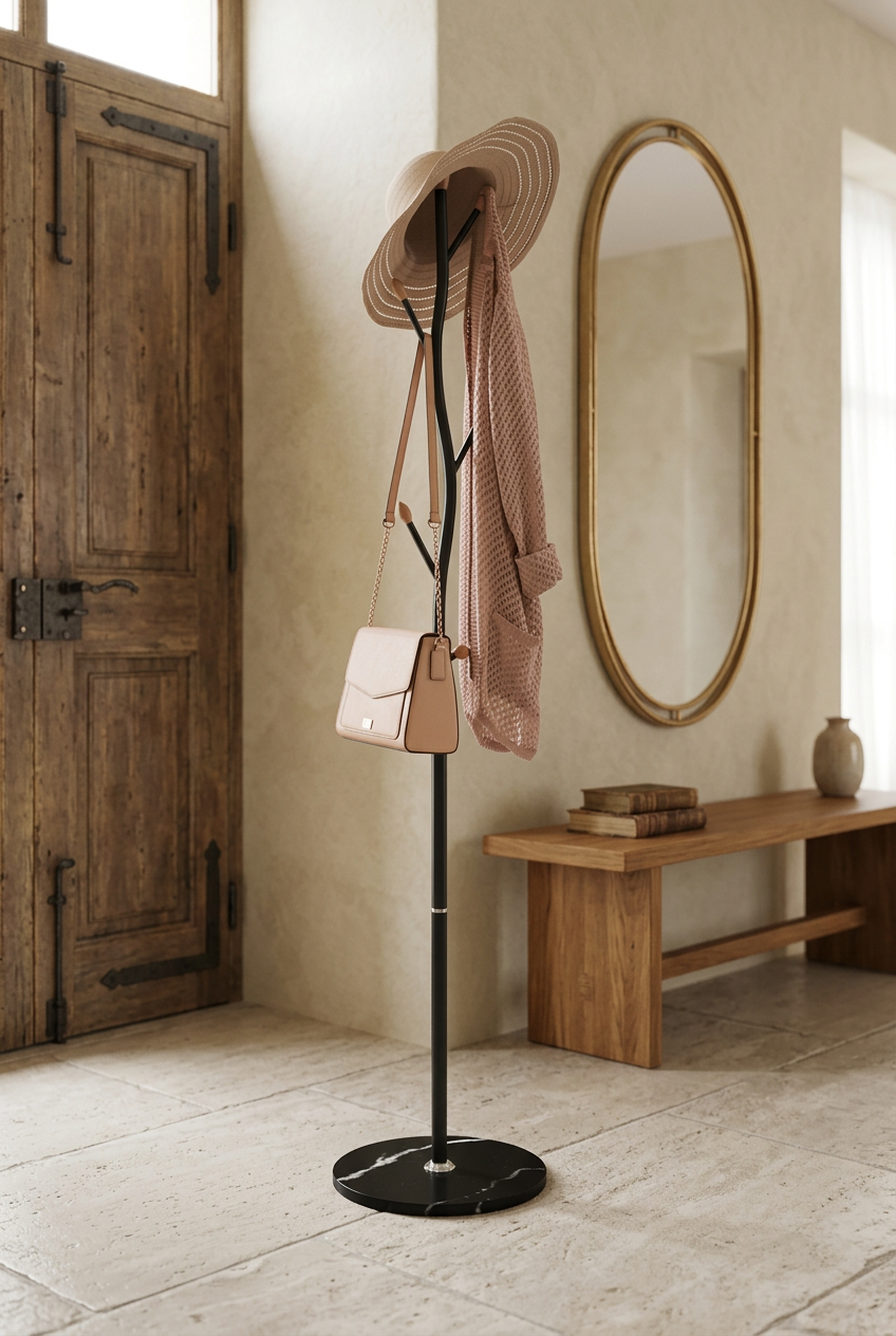 Porte-manteau mural ou sur pied : lequel choisir ?
