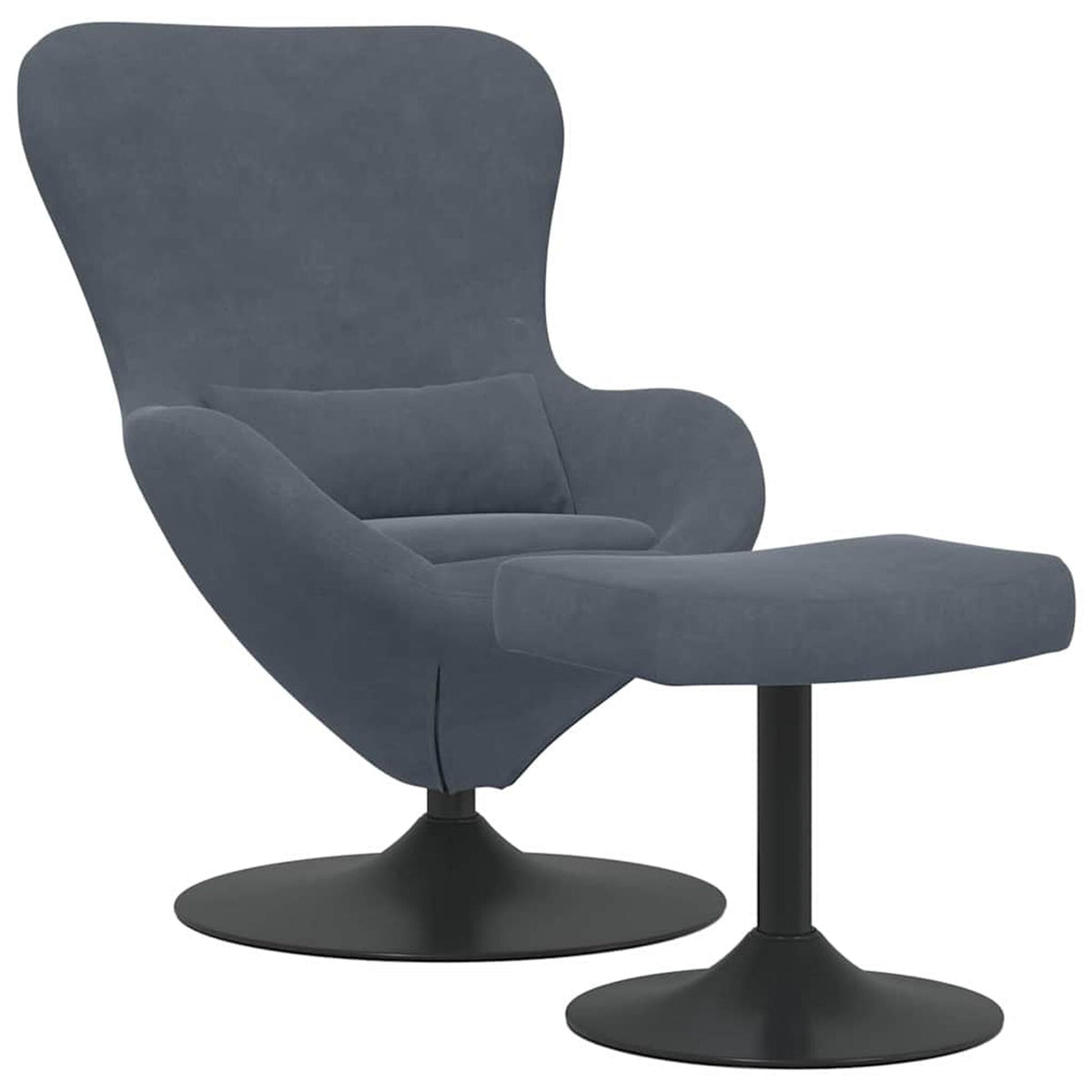 Cosmo – Gris foncé / Avec repose-pieds