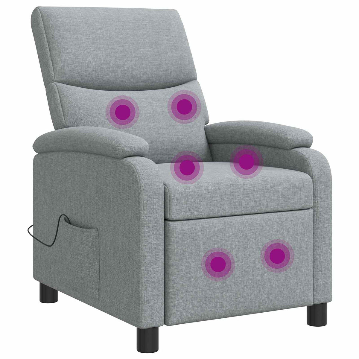 Repos – Gris clair / Avec massage