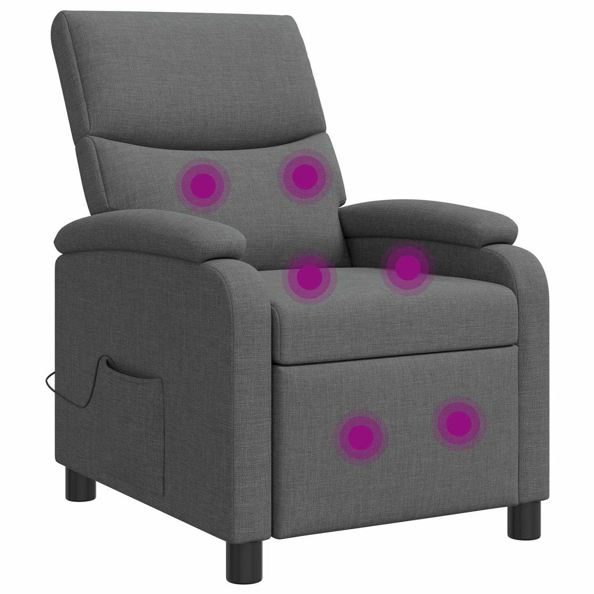 Repos – Gris foncé / Avec massage