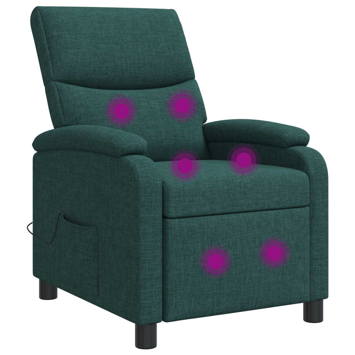 Repos – Vert foncé / Avec massage