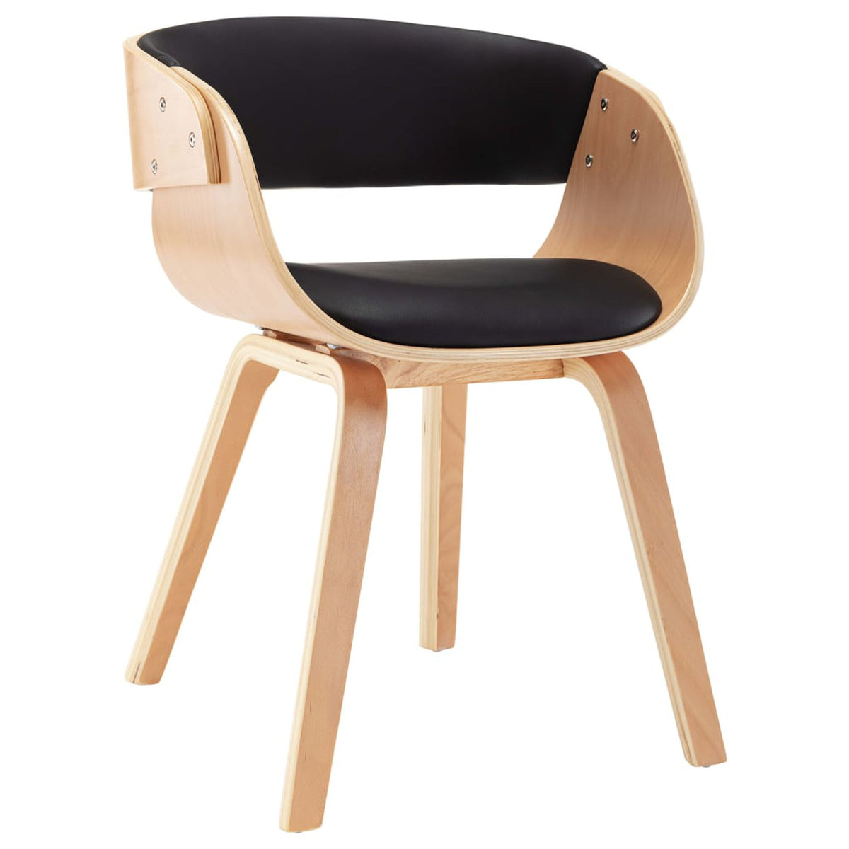 Arc – Noir et bois clair