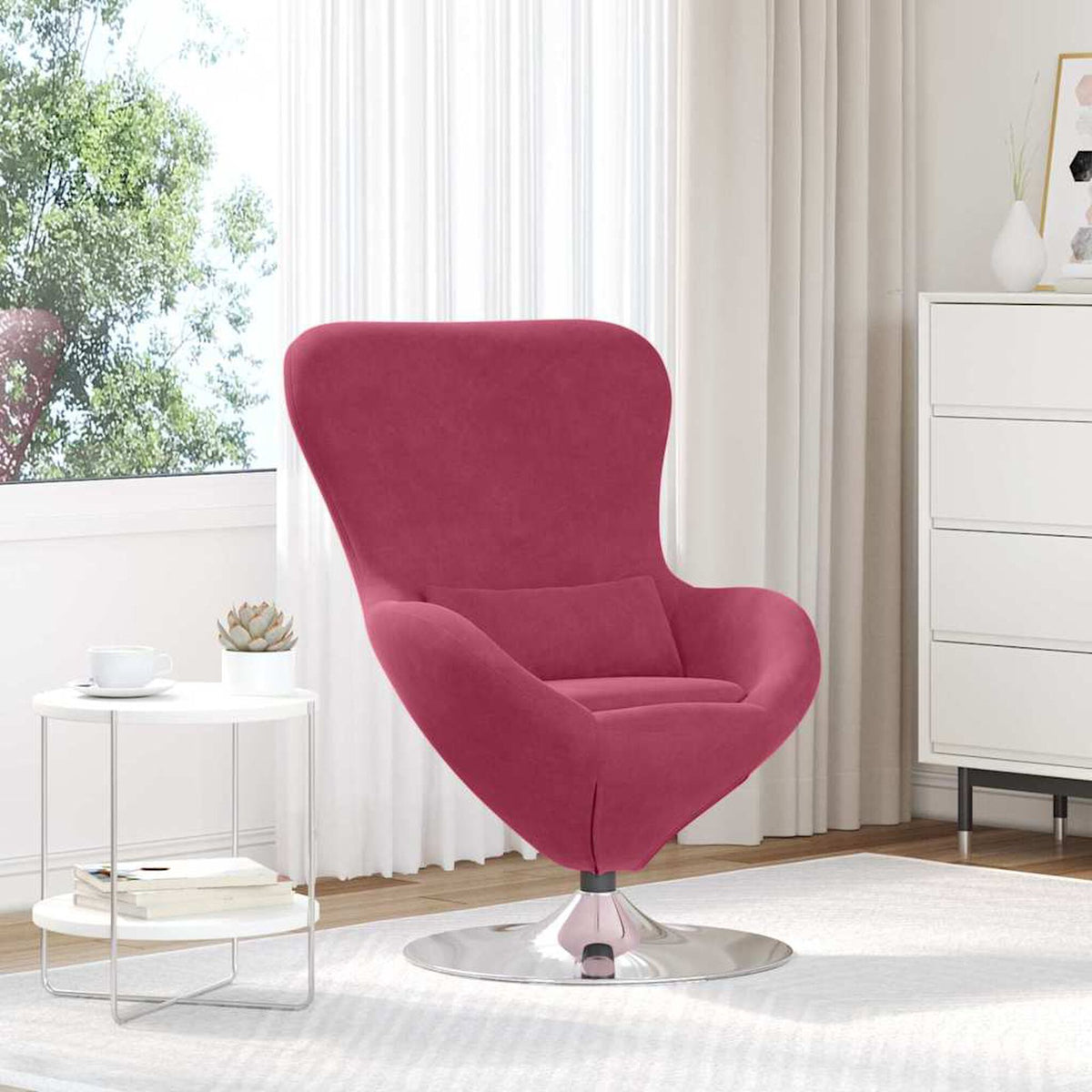 Cosmo – Rouge bordeaux / Sans repose-pieds