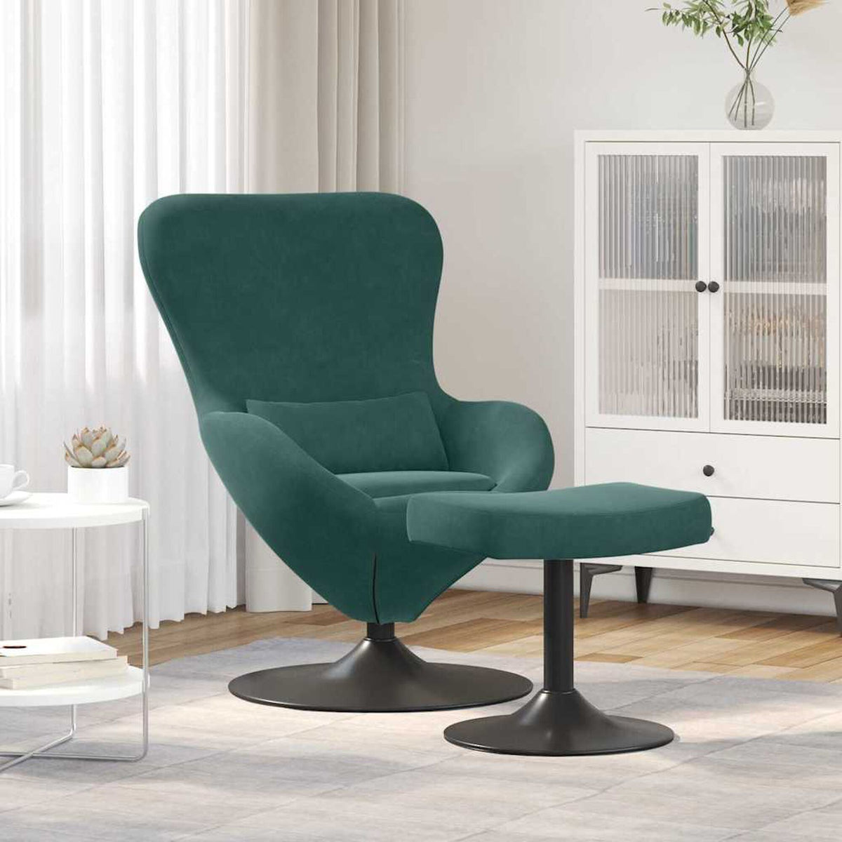 Cosmo – Vert foncé / Avec repose-pieds