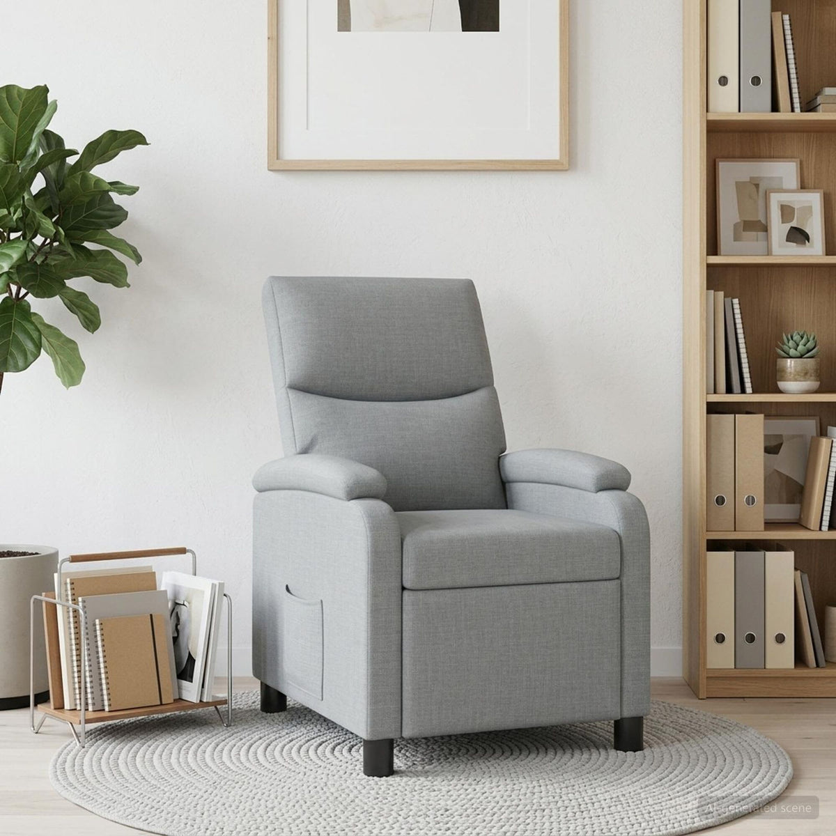 Repos – Gris clair / Sans massage