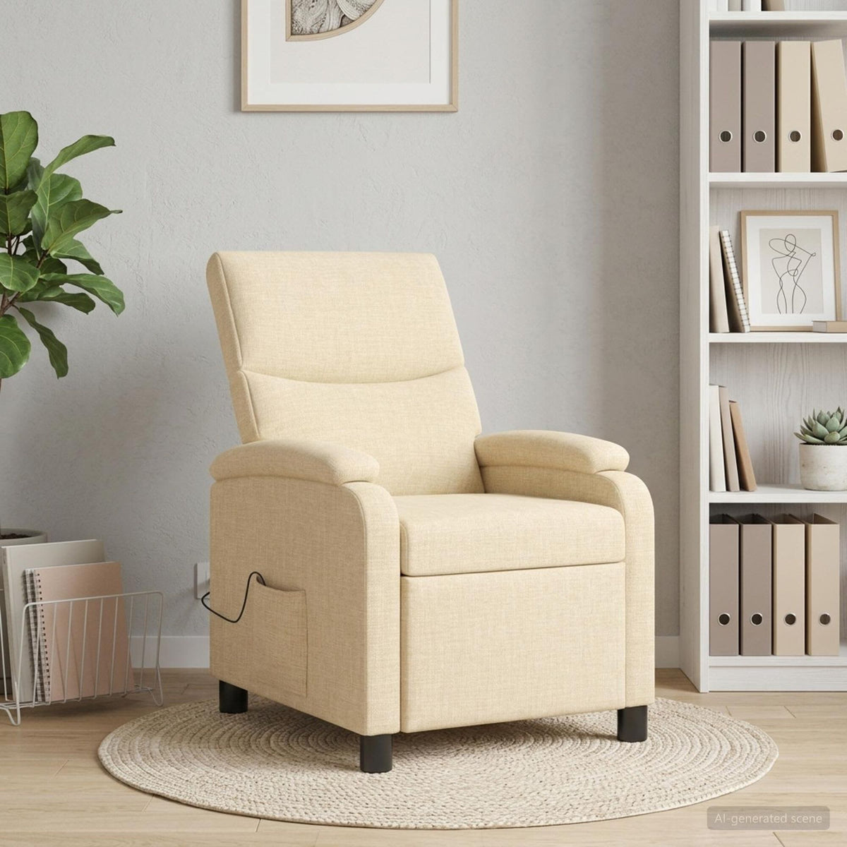 Repos – Crème / Avec massage