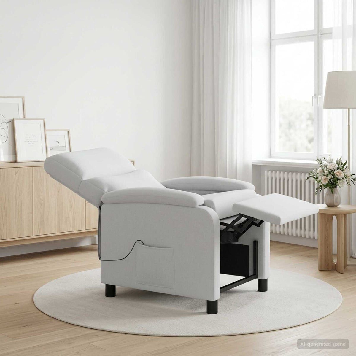 Repos – Blanc / Avec massage