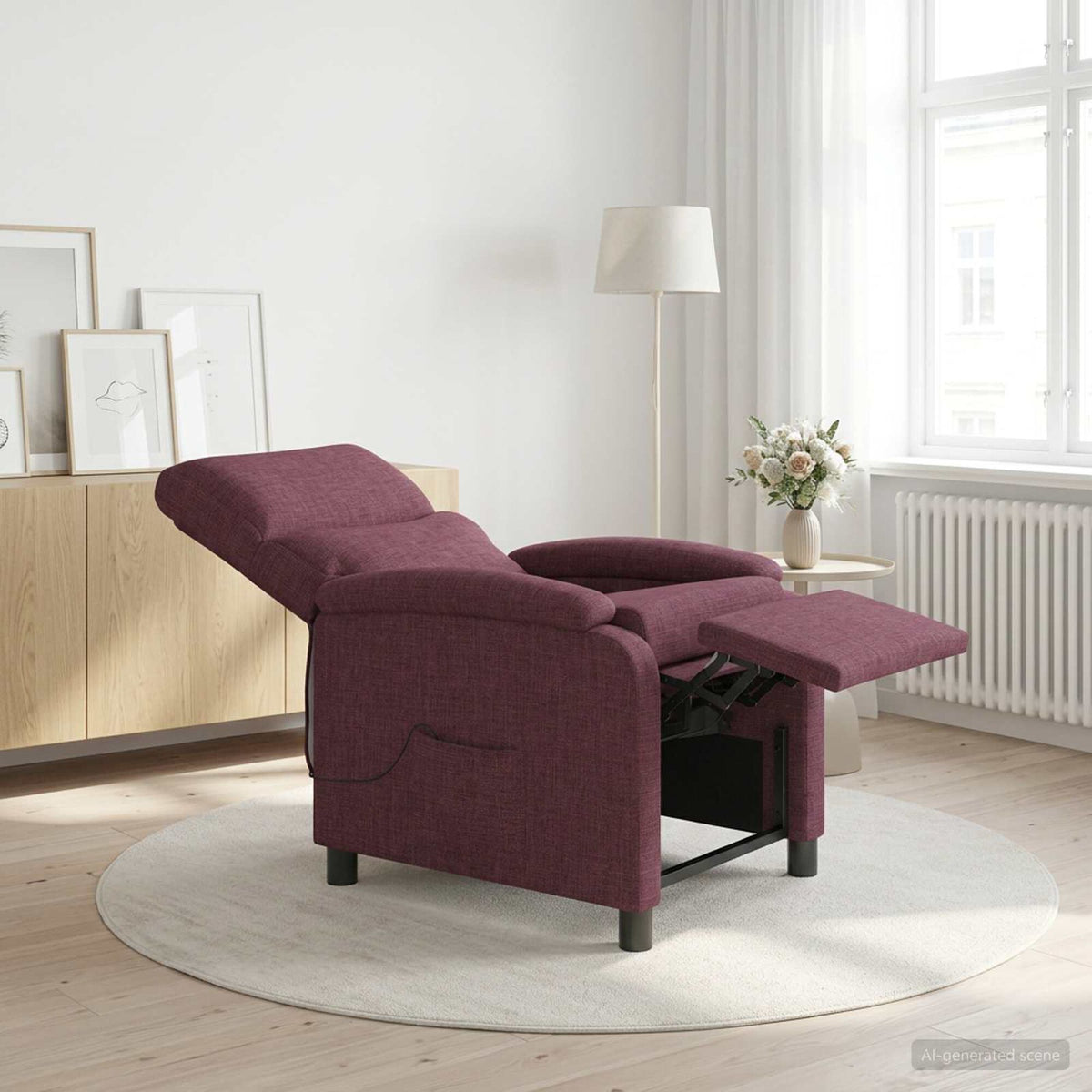 Repos – Pourpre / Avec massage