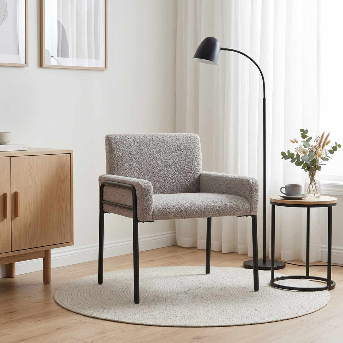 Fauteuil Lise dans un salon