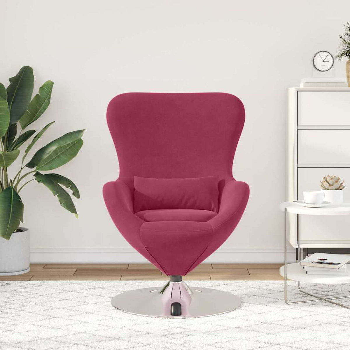 Cosmo – Rouge bordeaux / Sans repose-pieds