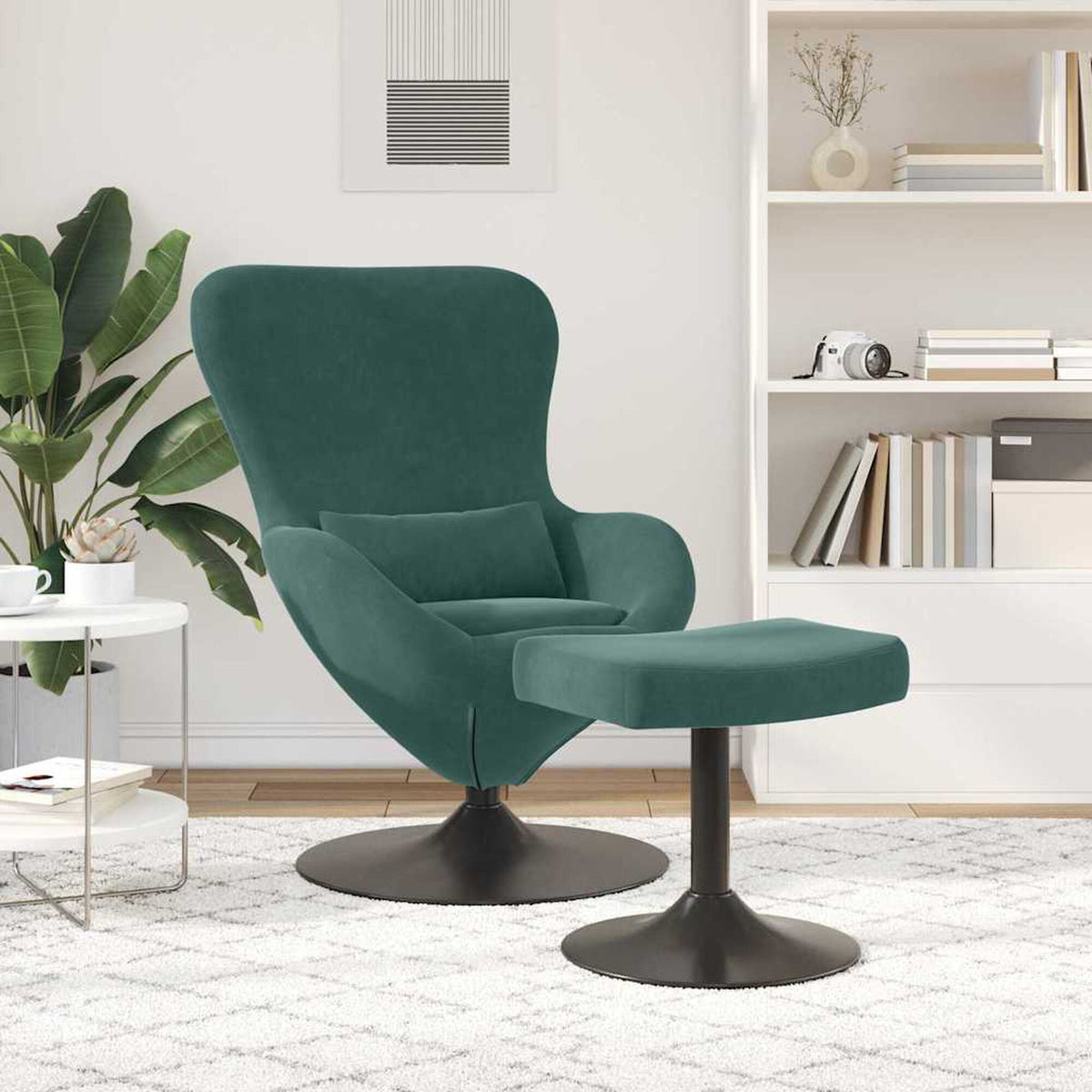 Cosmo – Vert foncé / Avec repose-pieds