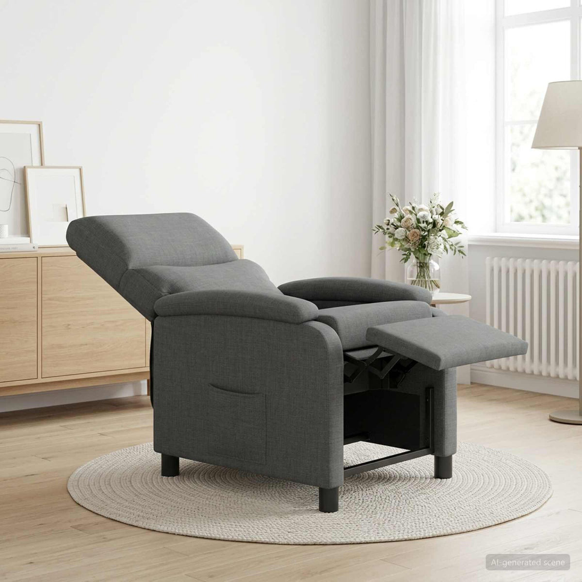 Repos – Gris foncé / Sans massage