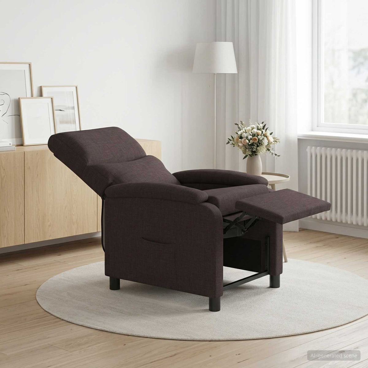 Repos – Marron foncé / Sans massage