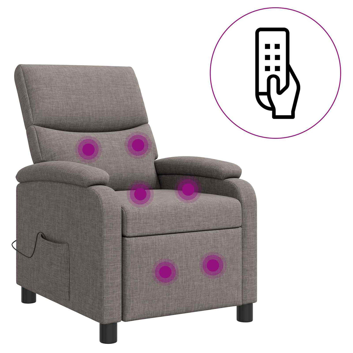 Repos – Taupe / Avec massage