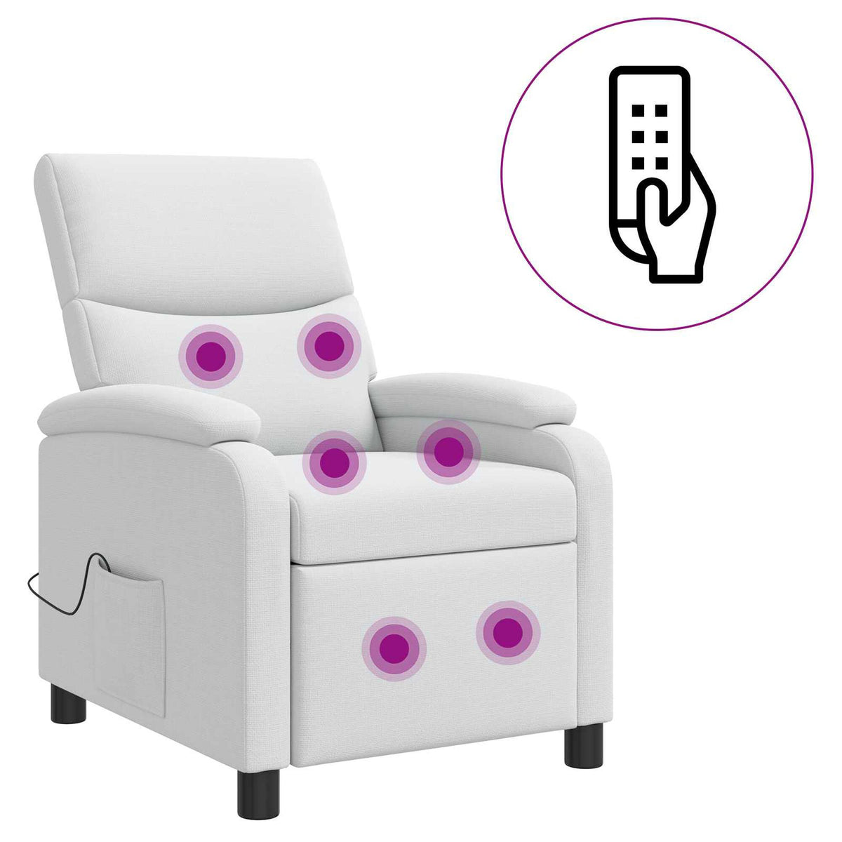 Repos – Blanc / Avec massage