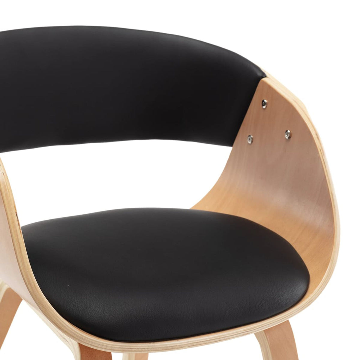 Arc – Noir et bois clair