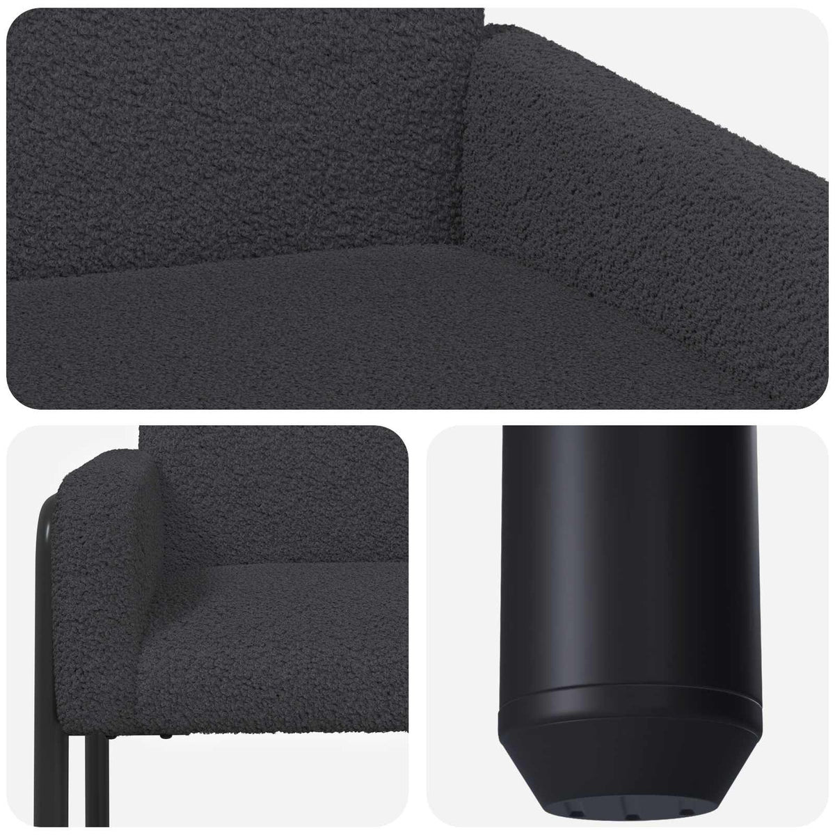 Lise – Gris foncé