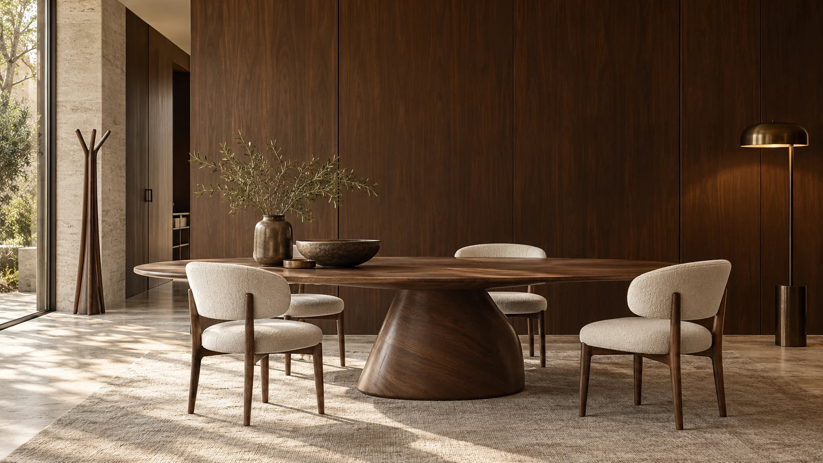 Salle à manger contemporaine — ambiance Maison Varenne